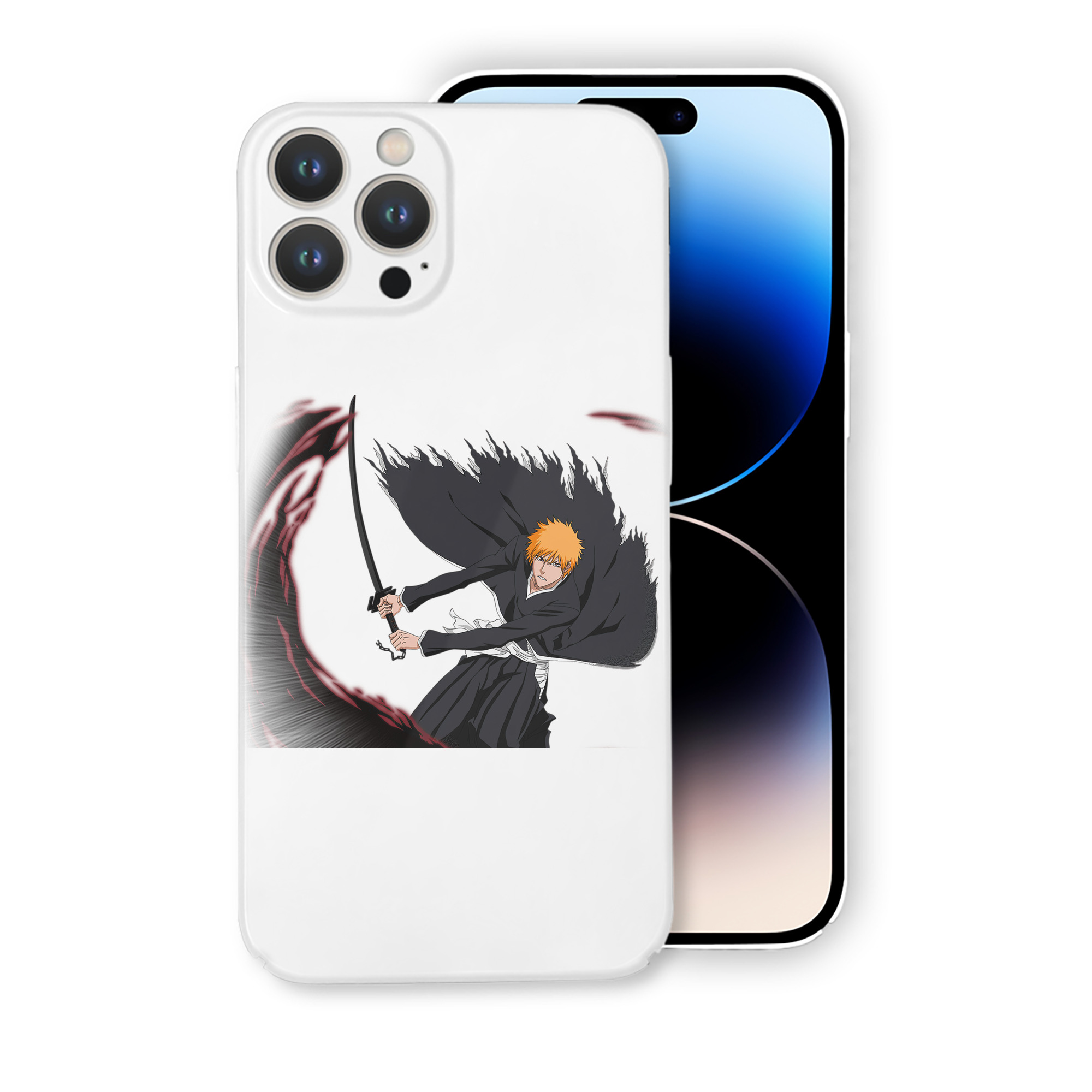 ブリーチ 黒崎一護（くろさき いちご）BLEACH Kurosaki Ichigo 【iPhone 14シリーズ対応】ハードケース